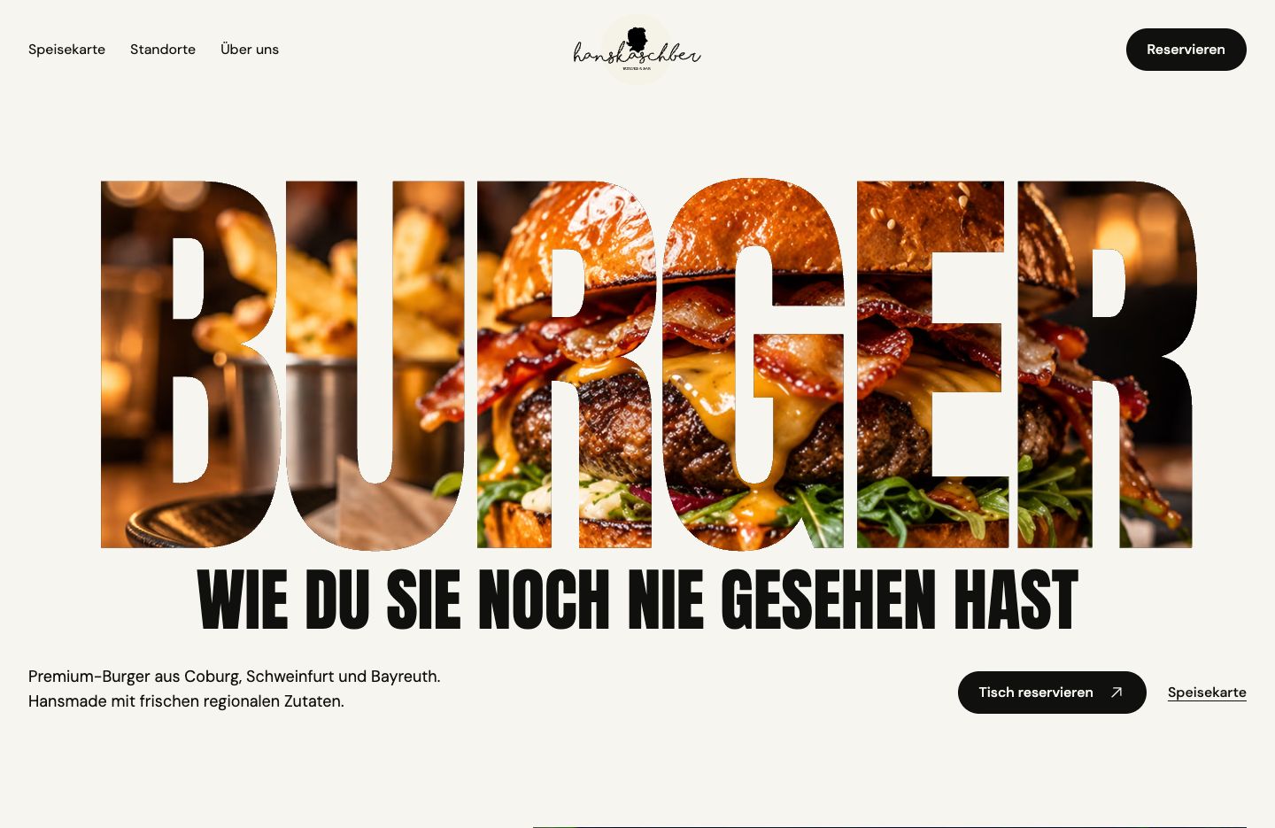 Startansicht von Entwurf D – Hansformat