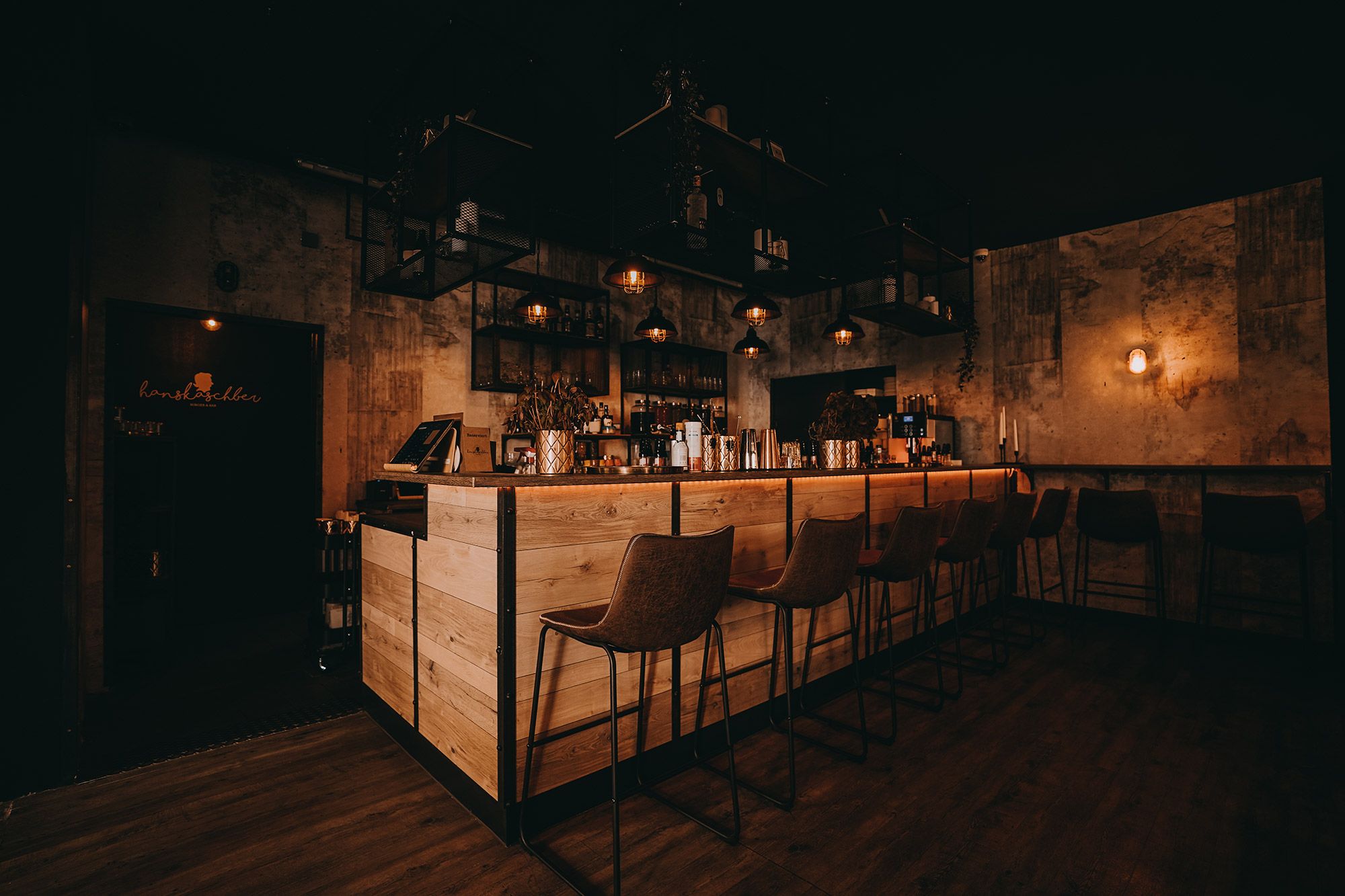 Das Restaurant Hanskaschber in Schweinfurt